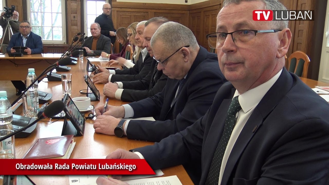 Obradowała Rada Powiatu Lubańskiego