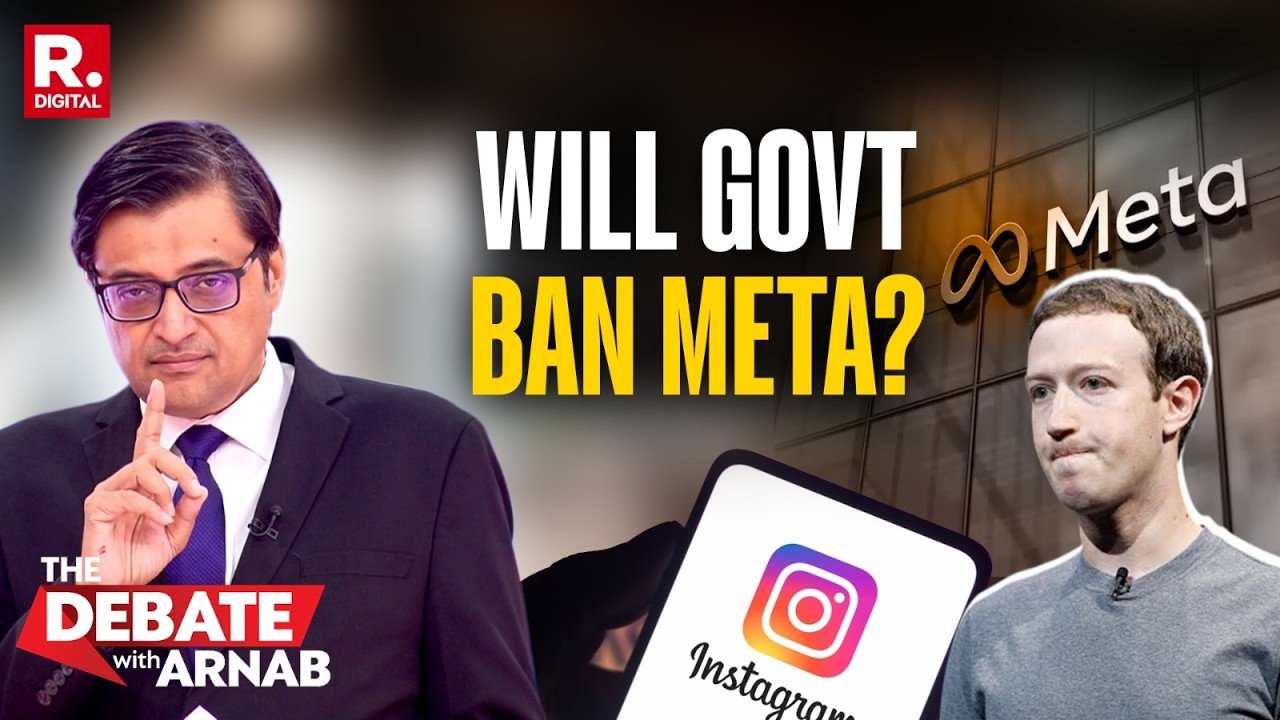 Debate With Arnab: Clock Ticking, Meta Does Nothing To Stop CSEAM On Its Platform