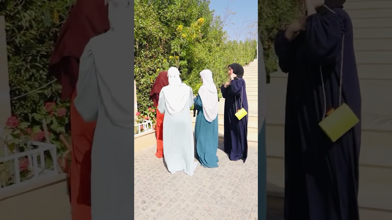 لما اول مرة تلبس اللبس الشرعي بتكون دي النتيجة