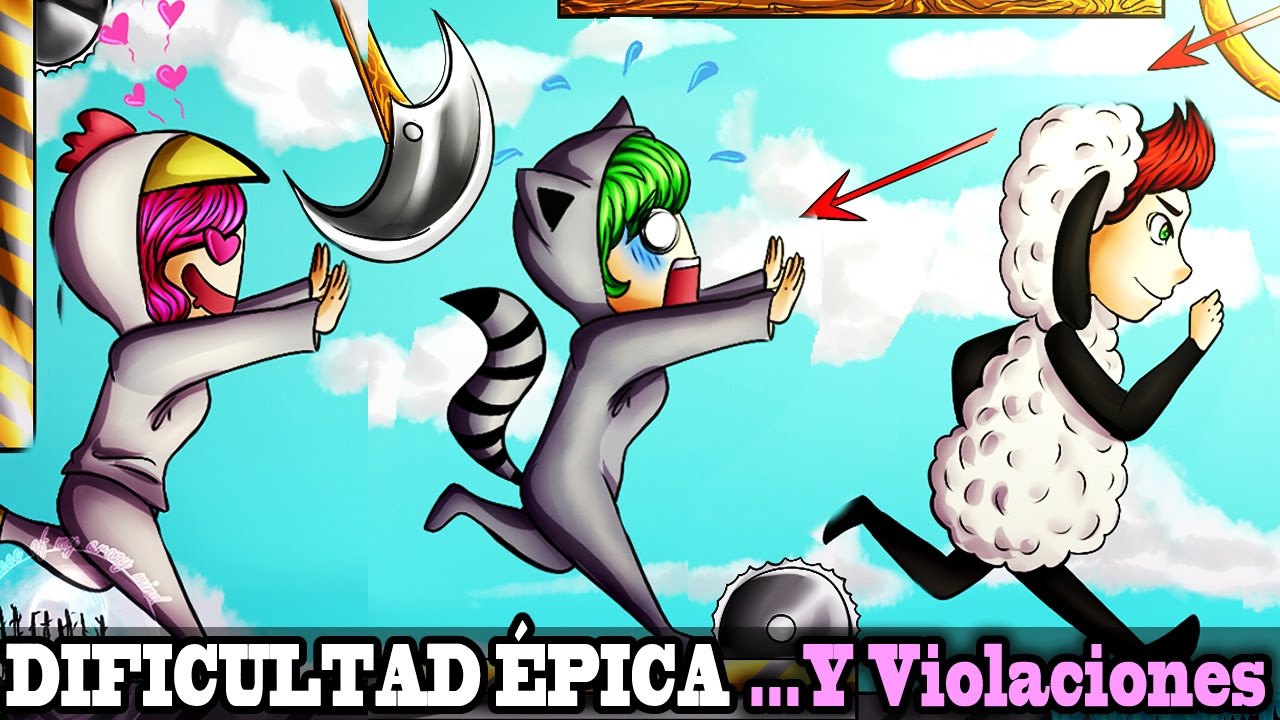 DIFICULTAD ABSURDA... Y más violaciones Yuris. - Ultimate Chicken Horse
