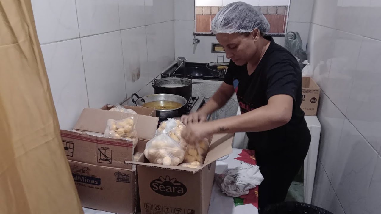 Como Fritar salgados em eventos?!