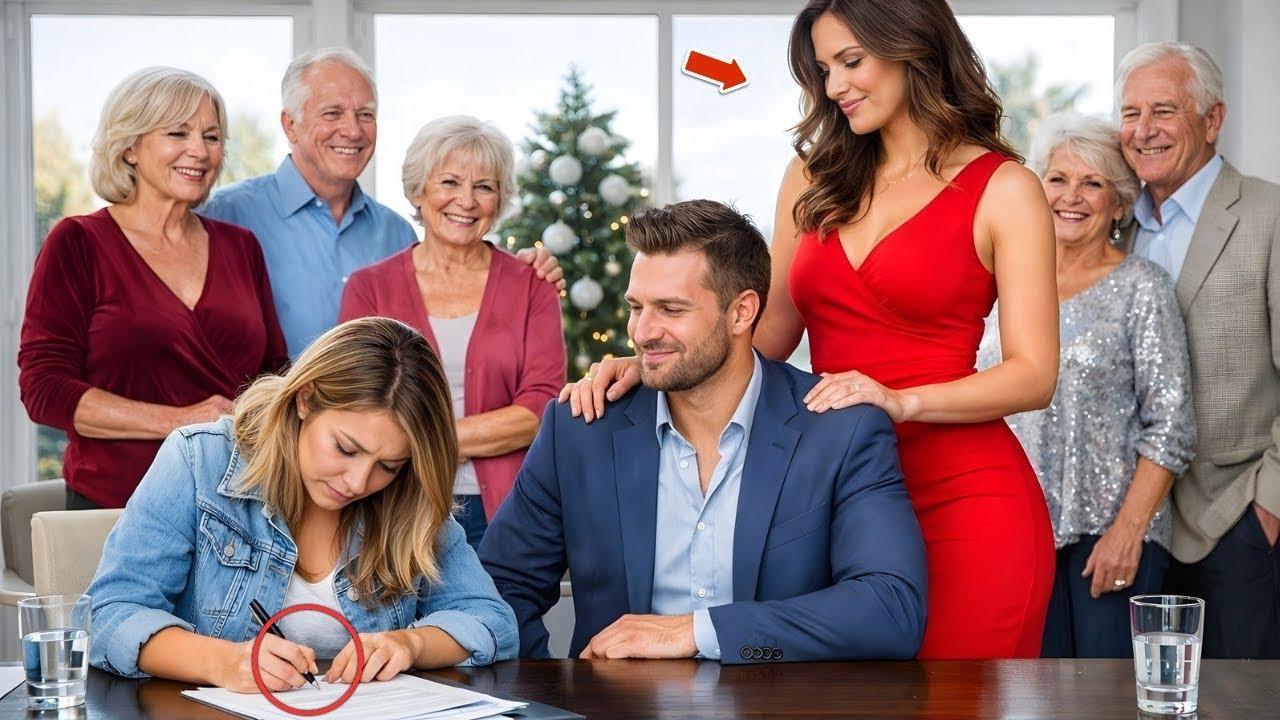Unter Tränen unterschrieb sie die Scheidung an Weihnachten niemand wusste, dass sie Milliardärin ist