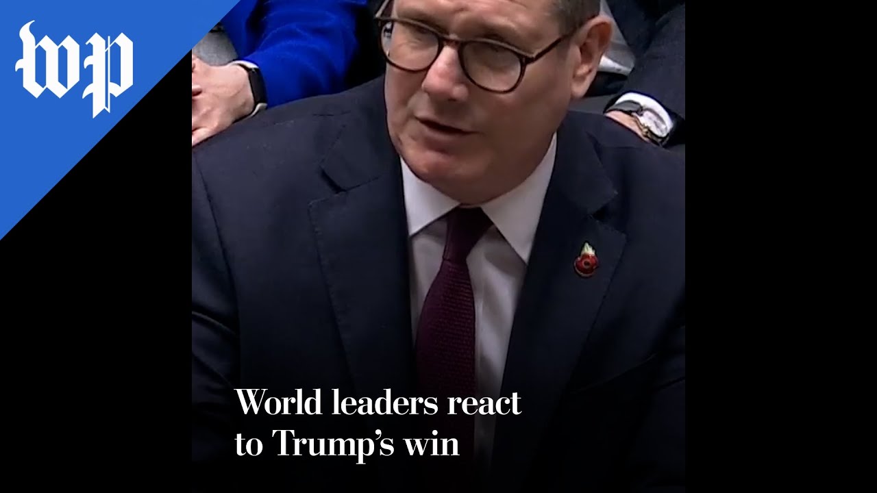World leaders react to Trump&rsquo;s win