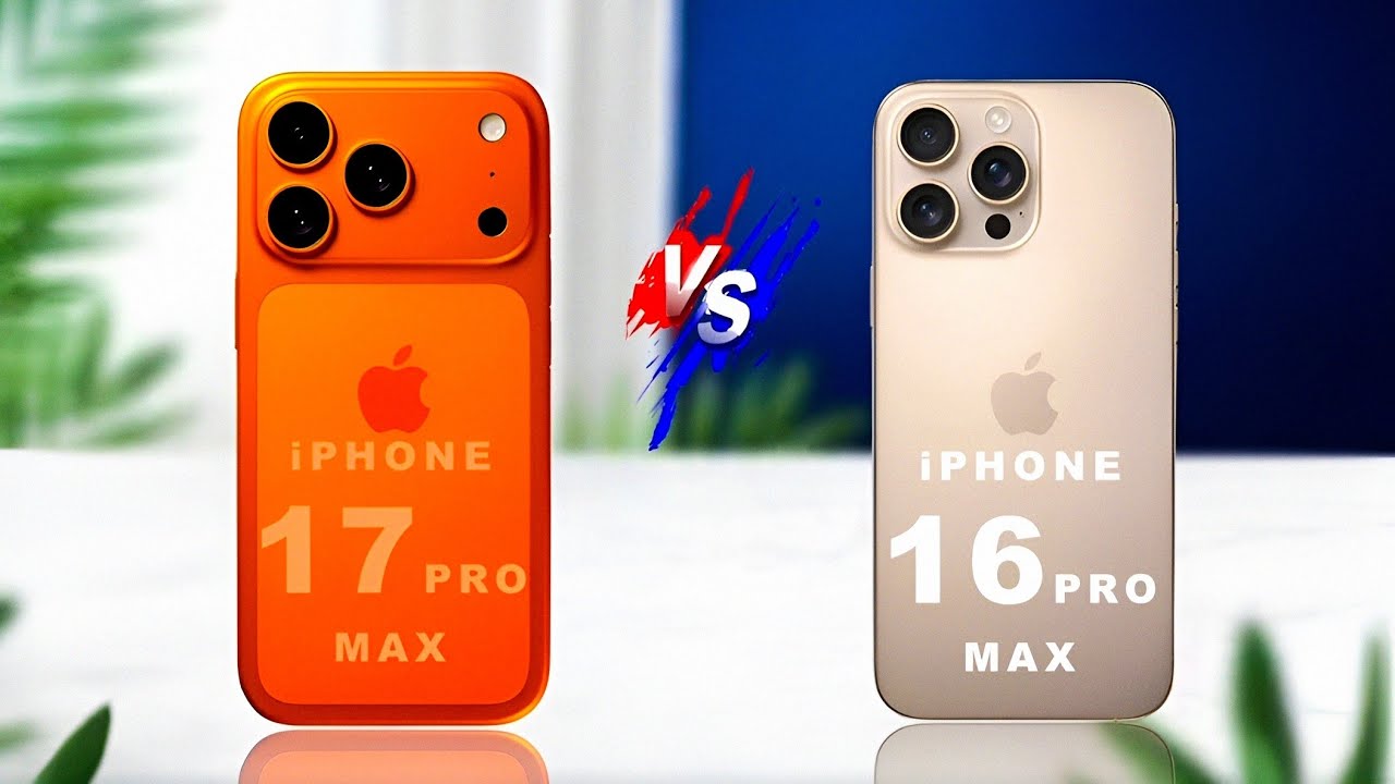 iPhone 17 Pro Max vs iPhone 16 Pro Max ⚡ Next-Level Upgrade or Just Hype? Full Comparison!