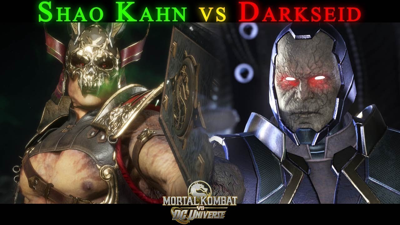 Shao Kahn vs Darkseid - Custom Intro - Mortal Kombat 11 - Injustice 2