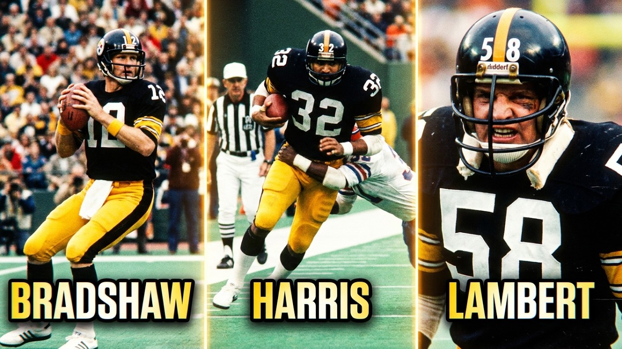 (1974, 1975, 1978, 1979) Pittsburgh Steelers Team Season Highlights 