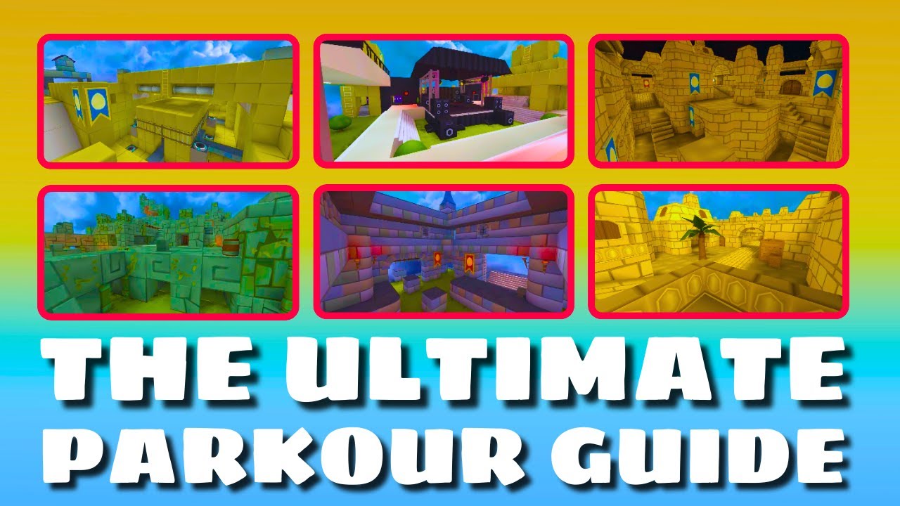 The Ultimate Parkour Guide; Maps A-D | Shell Shockers