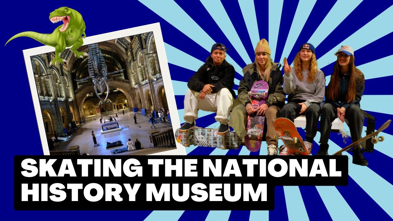 SKATING THE NATURAL HISTORY MUSEUM WITH THE PROS! - REDBULL -