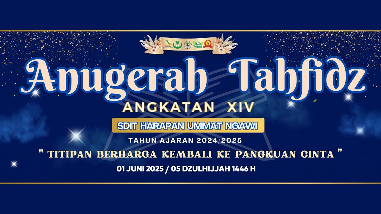 ANUGERAH TAHFIDZ ANGKATAN XIV SDIT HARUM NGAWI