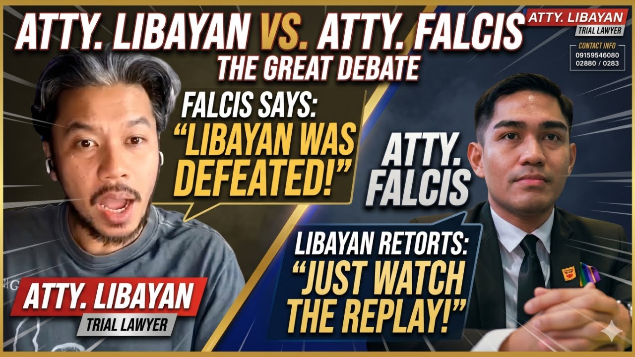 ATTY. LIBAYAN VS. ATTY. FALCIS DEBATE: PANOORIN NYO NA LANG ANG DEBATE
