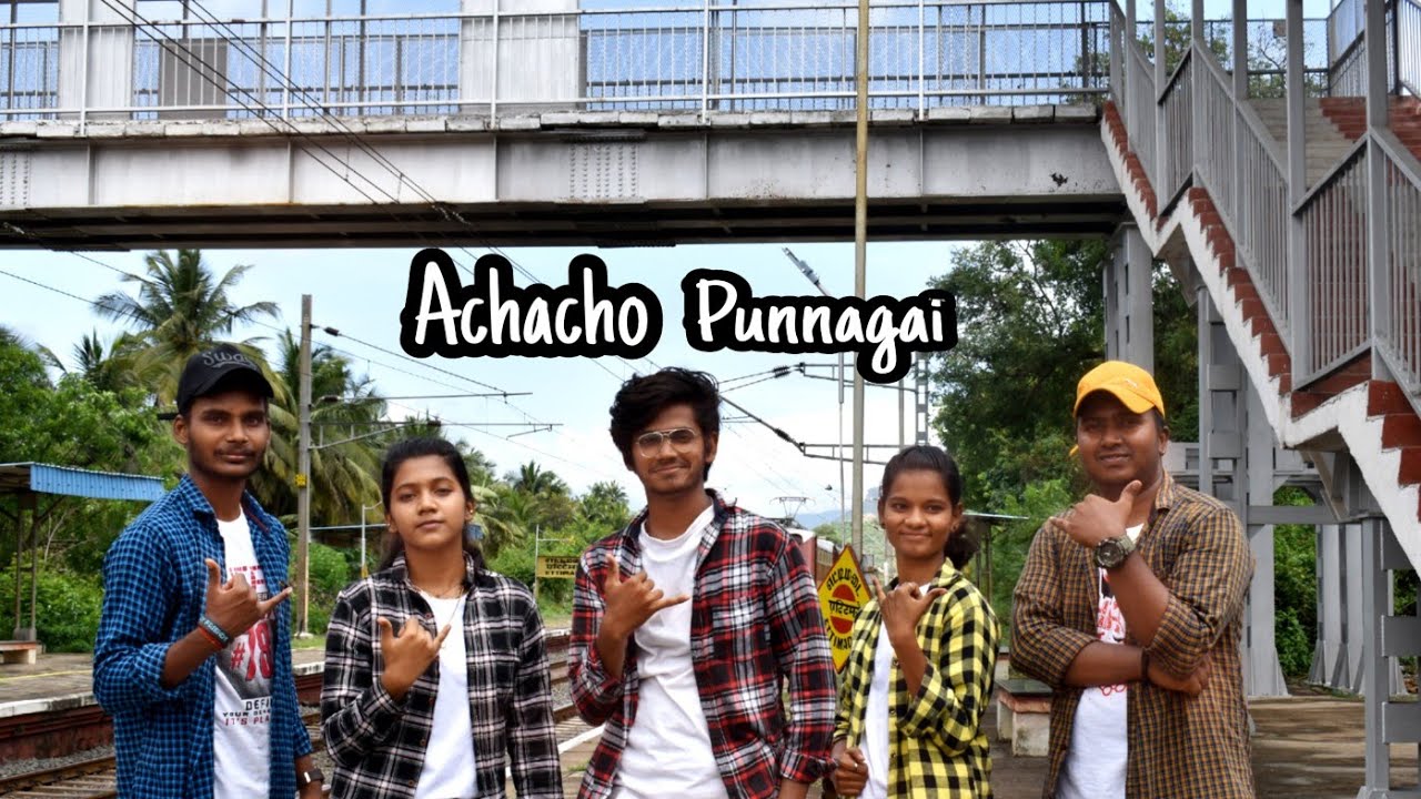 Achacho Punnagai song | Dance cover | Shajahan Movie | Vijay