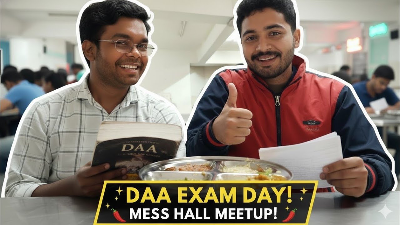 DAA Exam Start From Mess
