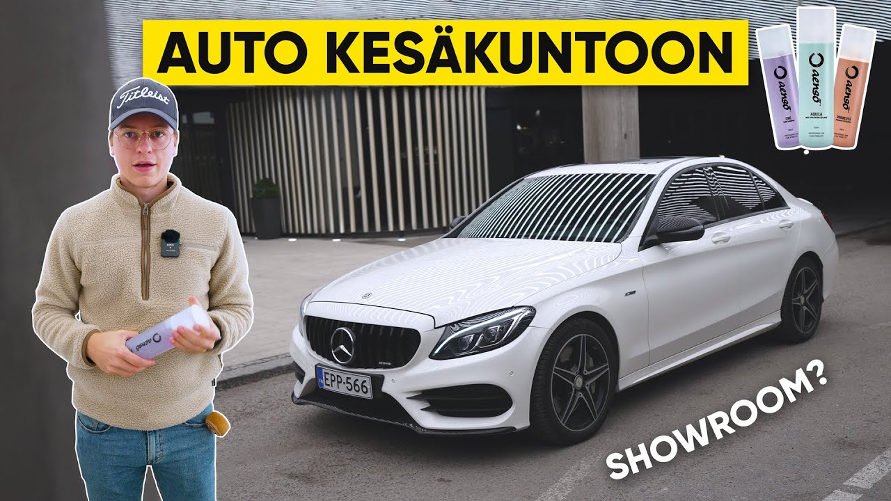NYT KEHTAA MERSULLA AJAA! | Helsinki Cruising, kuvaus sessiot & Aenson tuotteet