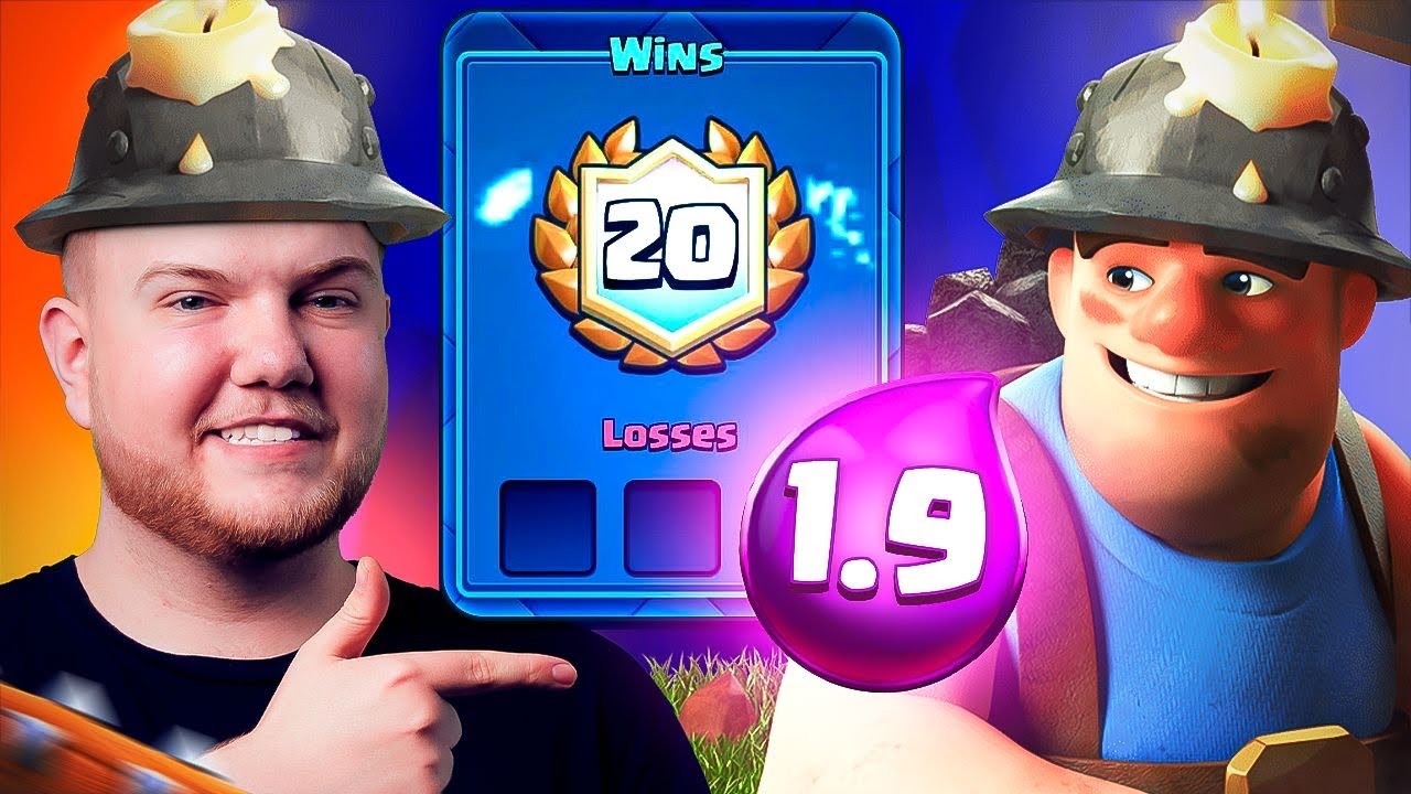 1.9 MINER CYCLE 😱 20-0 IN THE 20 WIN CHALLENGE?!