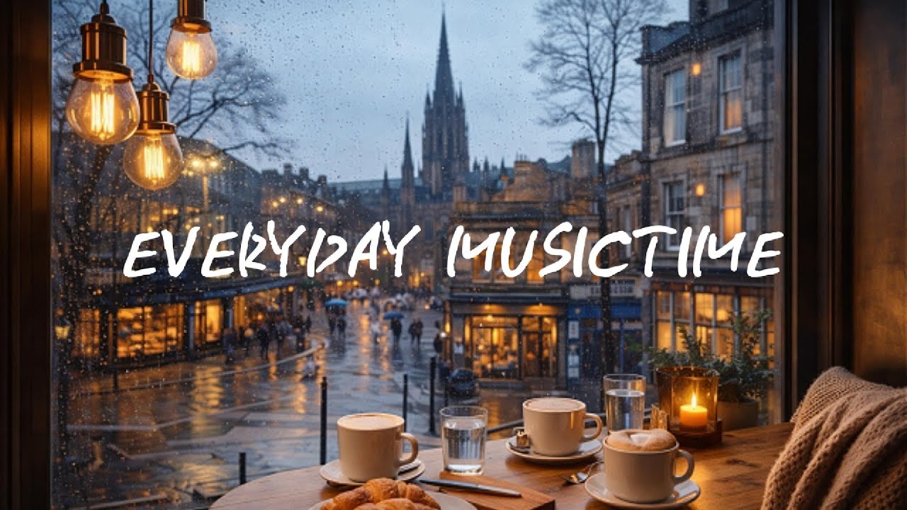 비 오는 창가 카페 재즈 🎷 분위기 좋은 카페 음악 | 집중·힐링 플레이리스트 ☕ Rainy Cafe Jazz Music 🌧️ Cozy Coffee Shop Ambience