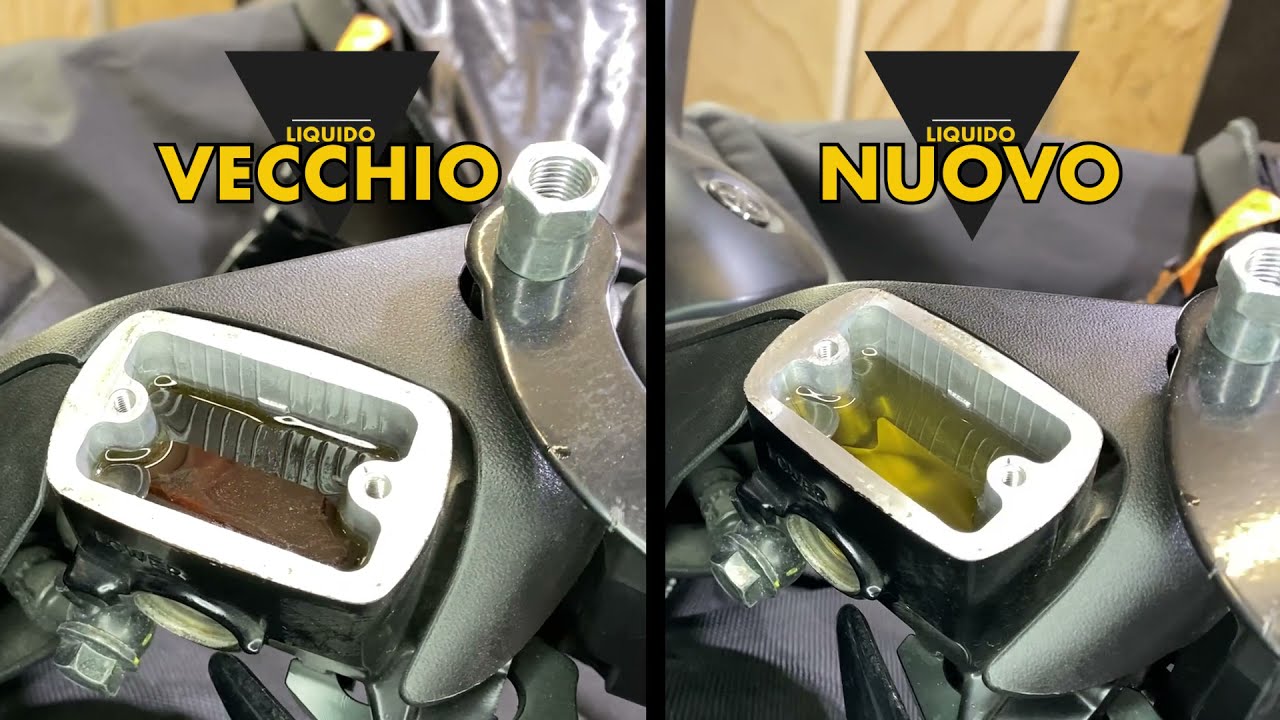 Sostituzione pastiglie e spurgo liquido freni