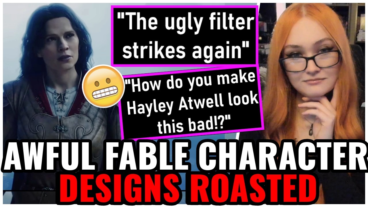 Fable ROASTED Over Uggo Character Models 🤣 Hayley Atwell Looks ROUGH In The Game, What A Disaster
