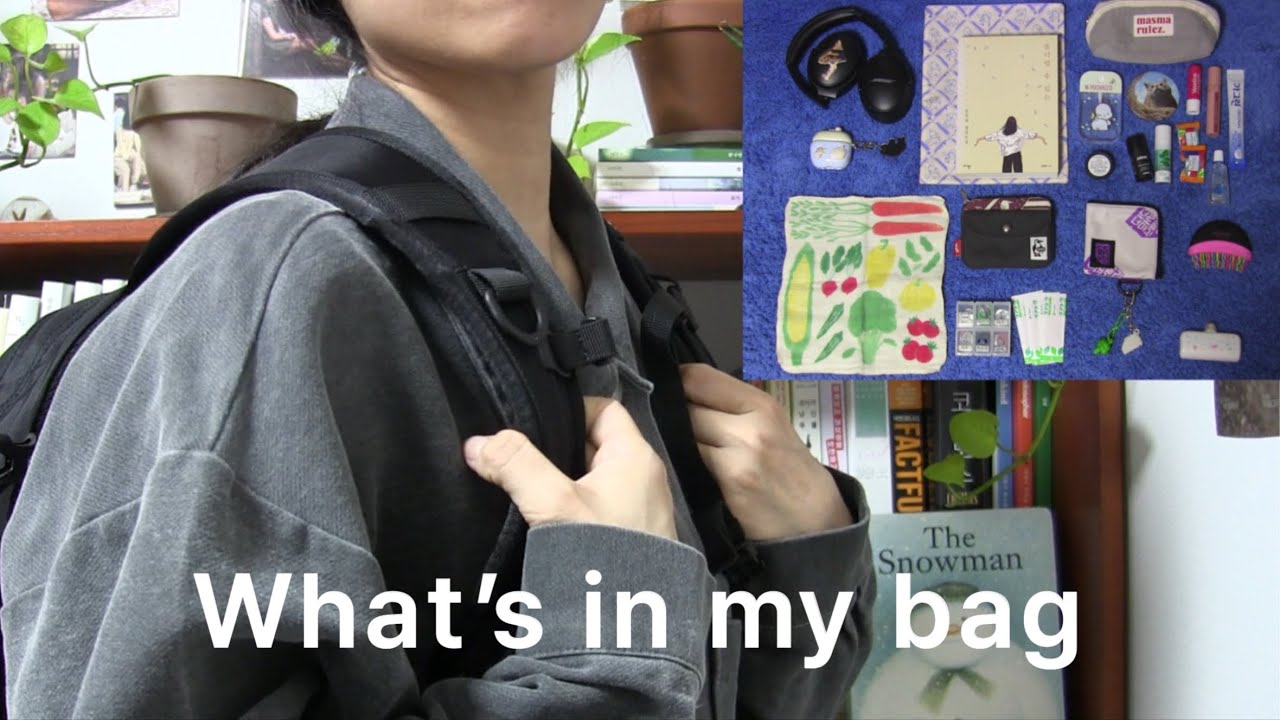 내가 매번 들고 다니는 것들..🫧 왓츠인마이백👜 What’s in my bag (sub)