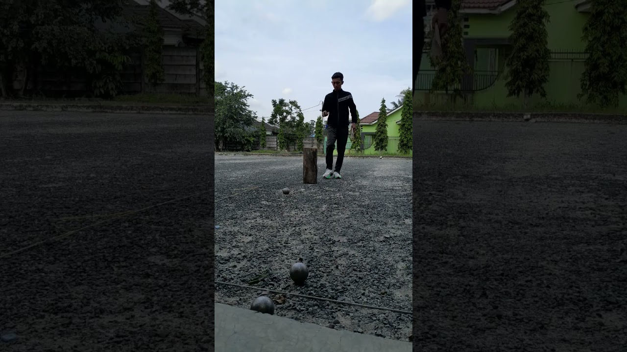 Program latihan shooting jarak 8 meter, menggunakan penghalang balok.Pertemuan ke 2