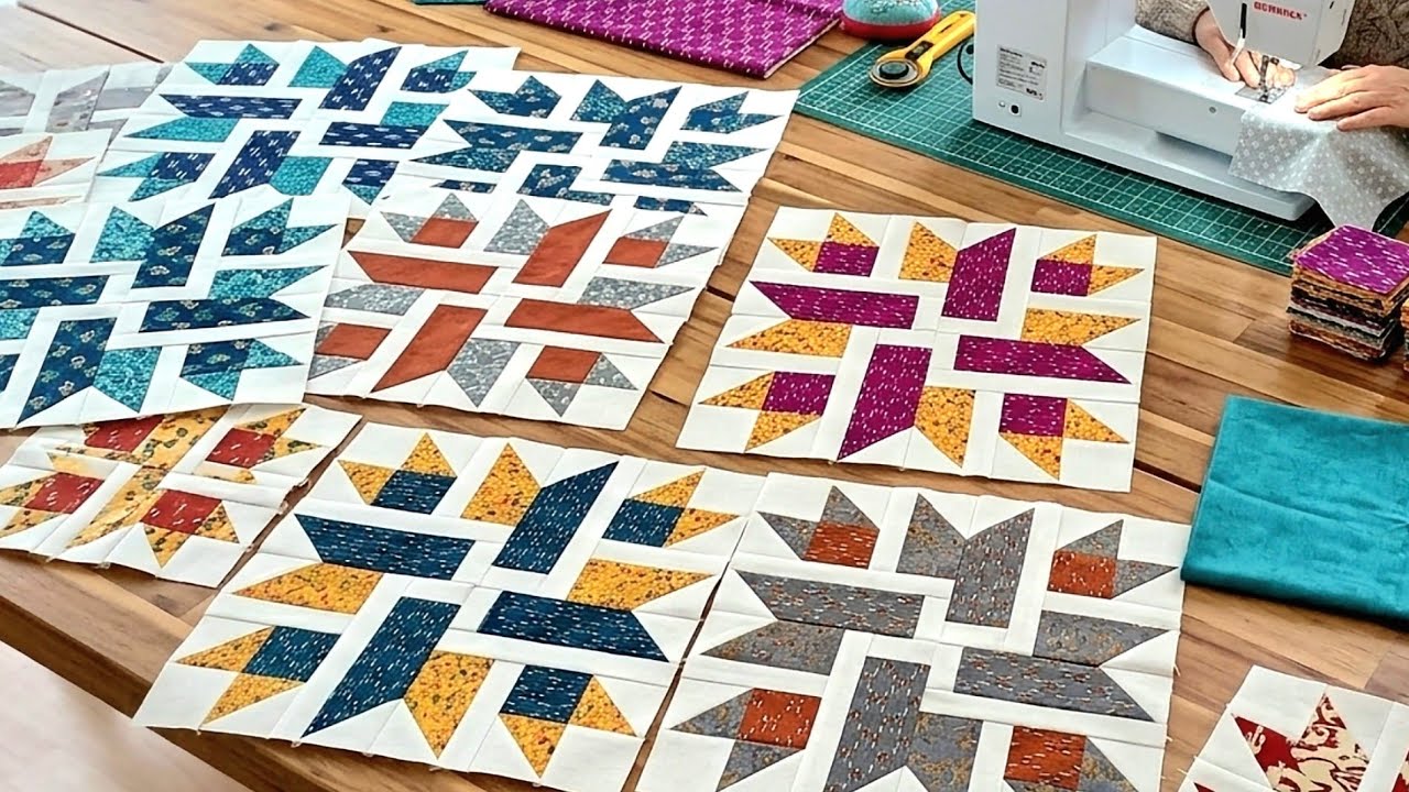 (It's Totally Unseen)Watch This! A Mind-Blowing Quilt Block You Haven't Seen.