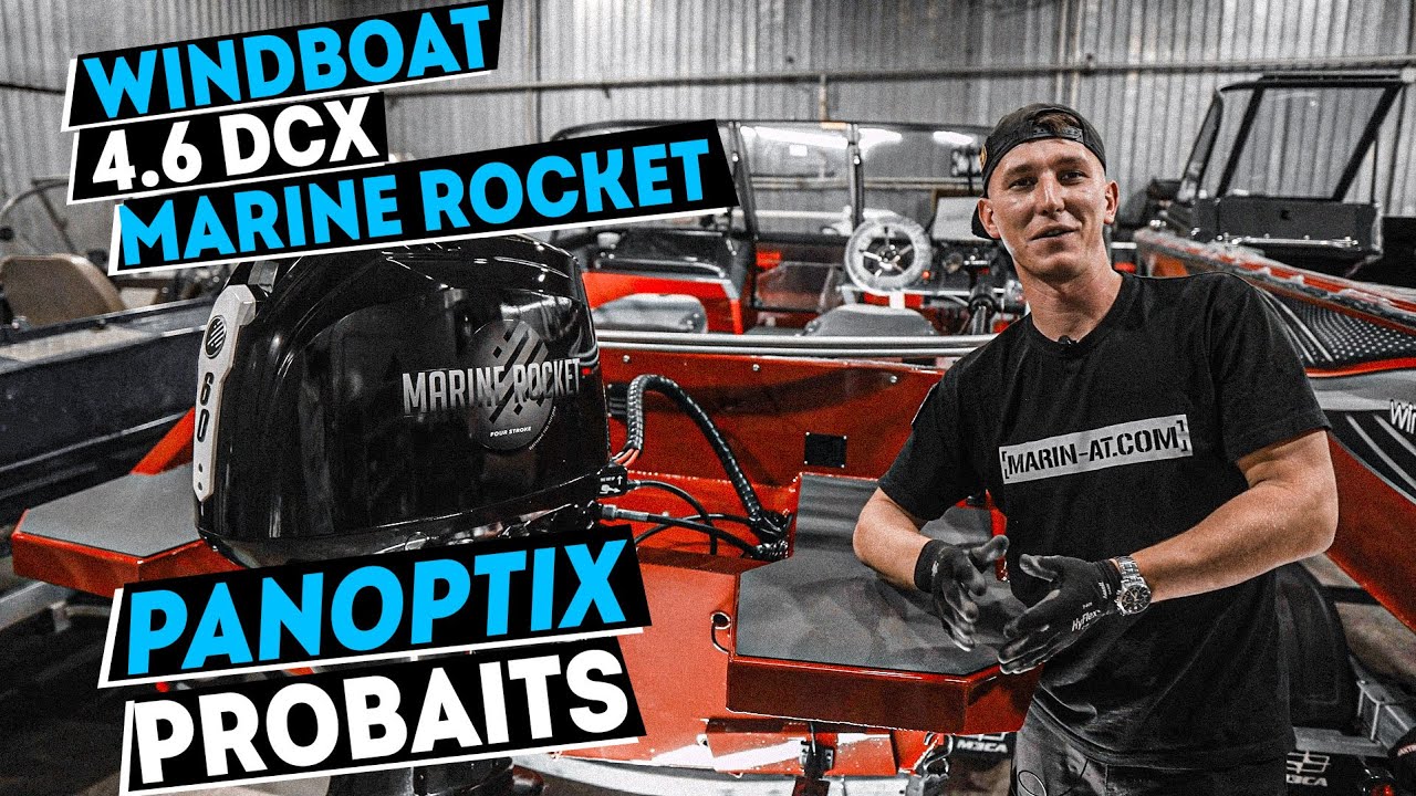 ОБЗОР Windboat 4.6 dcx с MarineRocket | Panoptix | Probaits ротатор и др. | [MARIN-AT.COM]