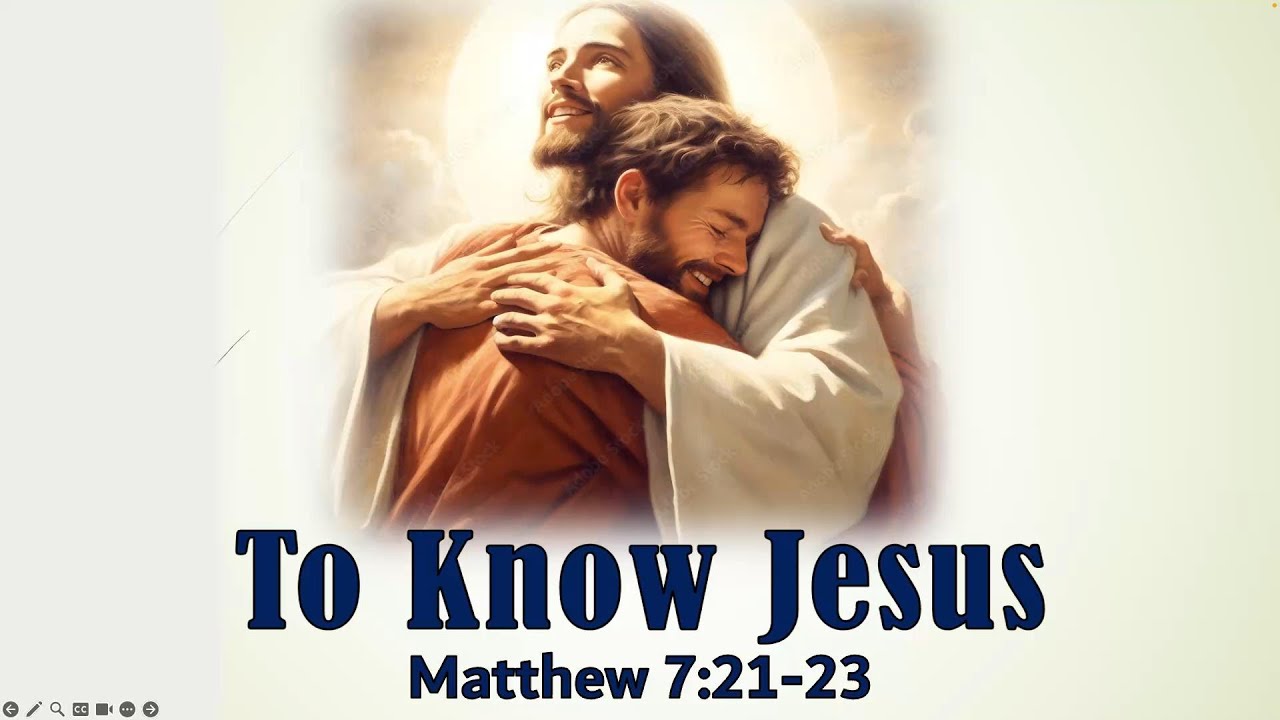 To Know Jesus
