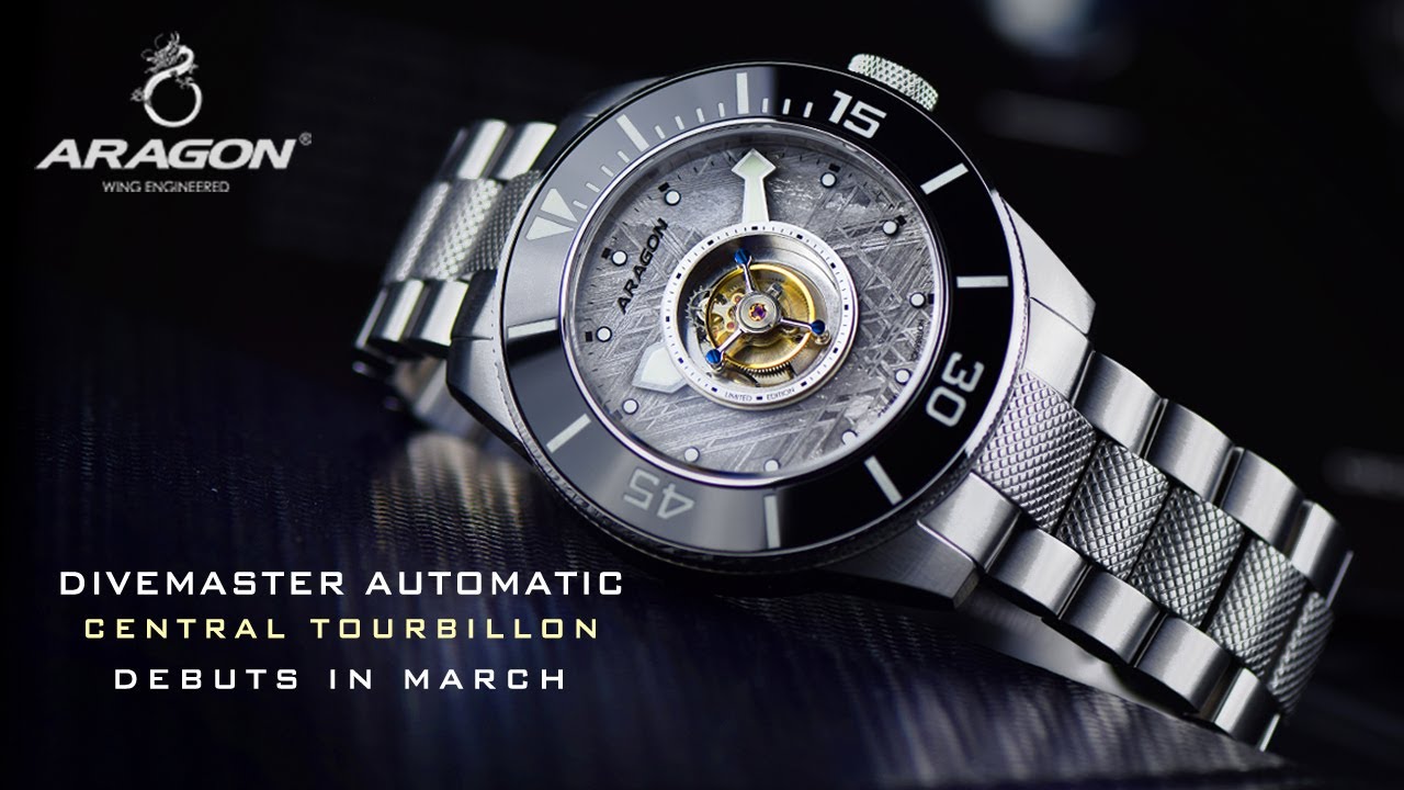 ARAGON® Divemaster Central Tourbillon Automatic