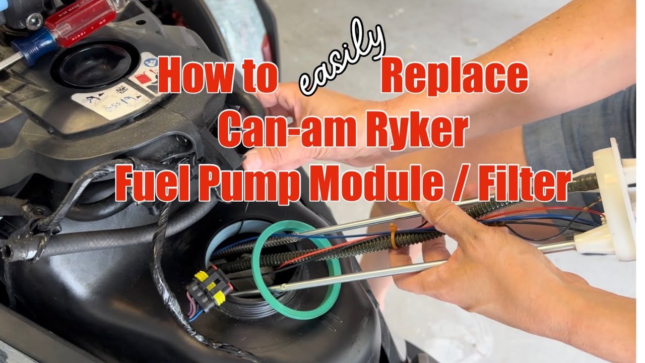 How to Easily Replace a Can-am Ryker Fuel Pump / Filter