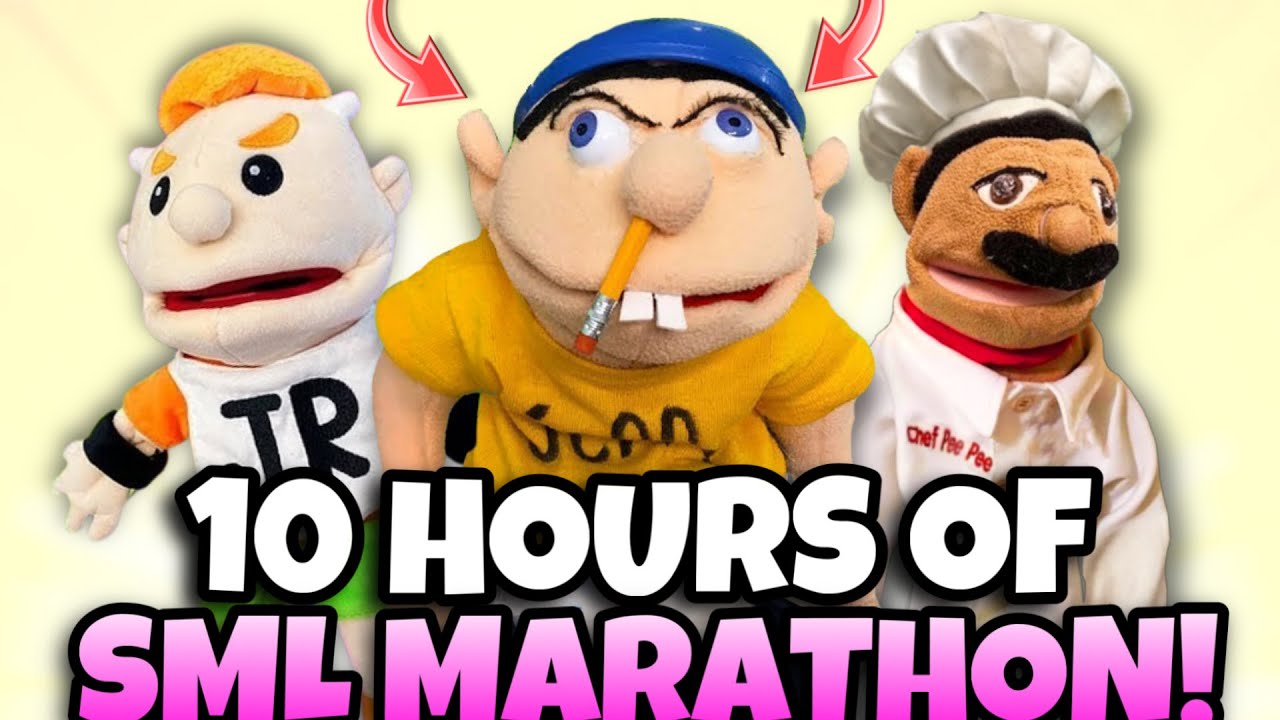 *10 HOURS* OF SML MARATHON! (FUNNIEST JEFFY VIDEOS)