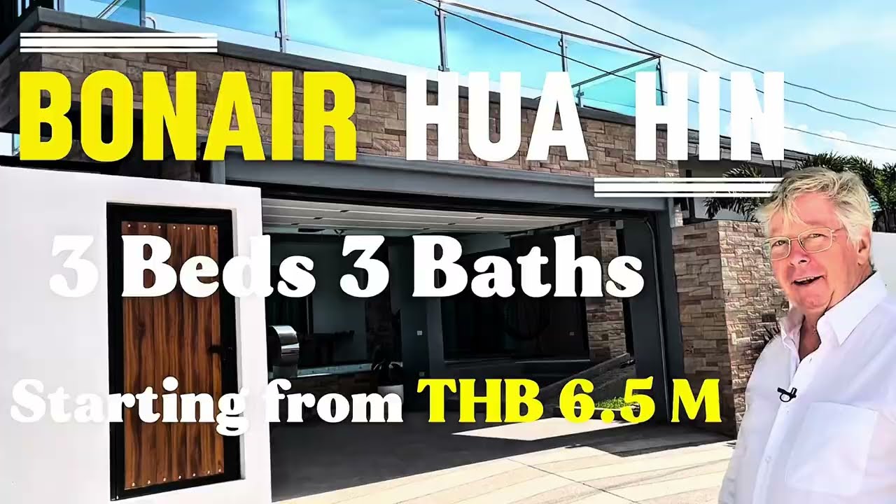 Luxury Pool Villa  | 3 Beds 3 Baths - Starting from THB 6,5 M | Bonair Villa Hua Hin