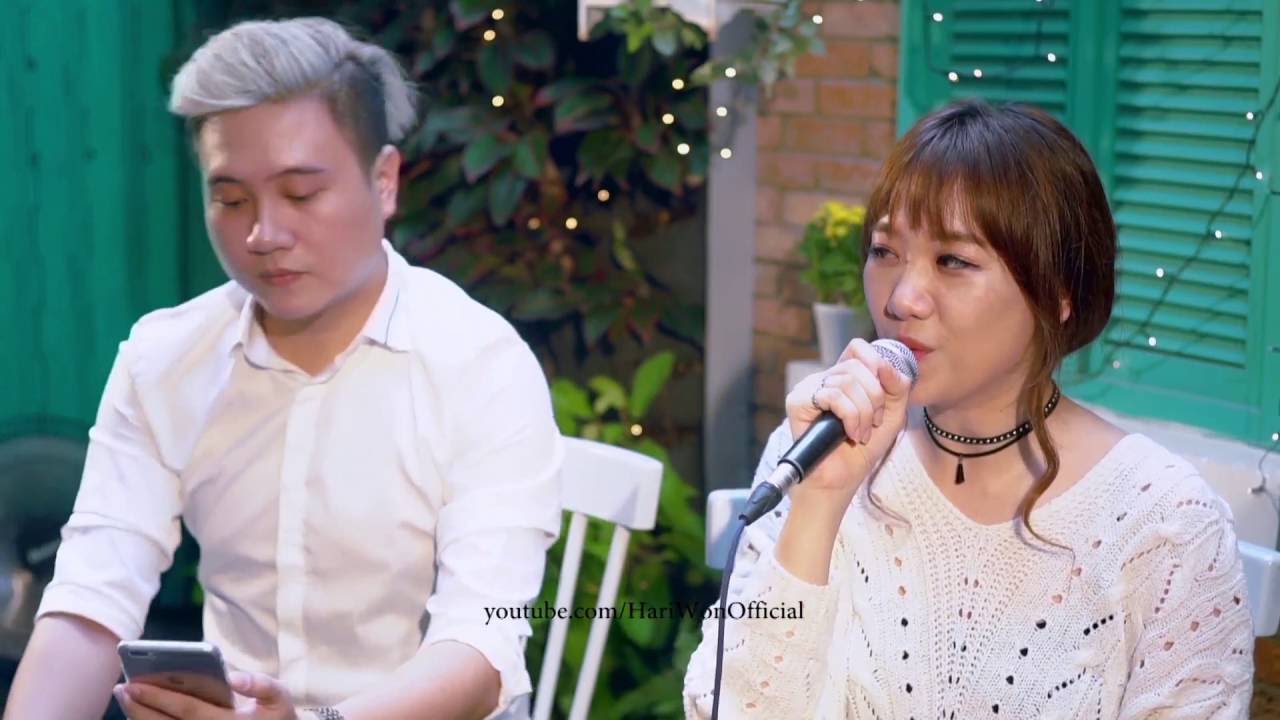 Hari Won - Anh Cứ Đi Đi (Live - Korean Version) ft. Vương Anh Tú