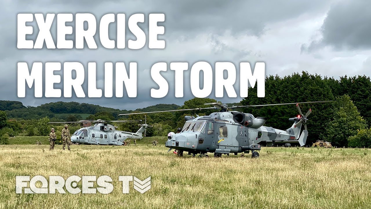 Commando Helicopter Force Prepares For Caribbean HURRICANE SEASON • EXERCISE MERLIN STORM | ForcesTV