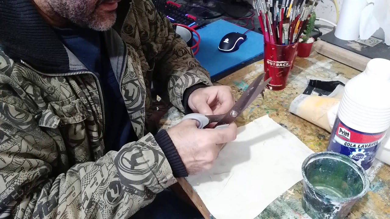 Vida de artista205 , como consertar uma tela rasgada?