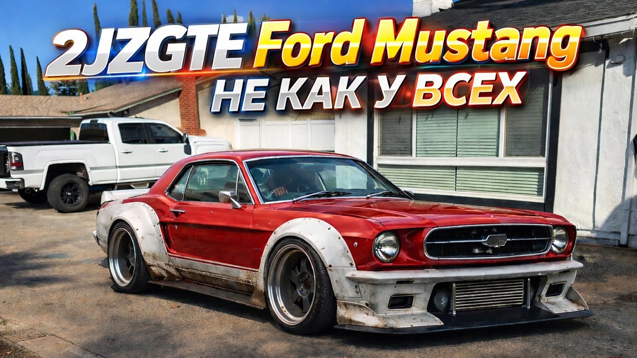 2JZGTE Ford Mustang 1965 - Новые вызовы!