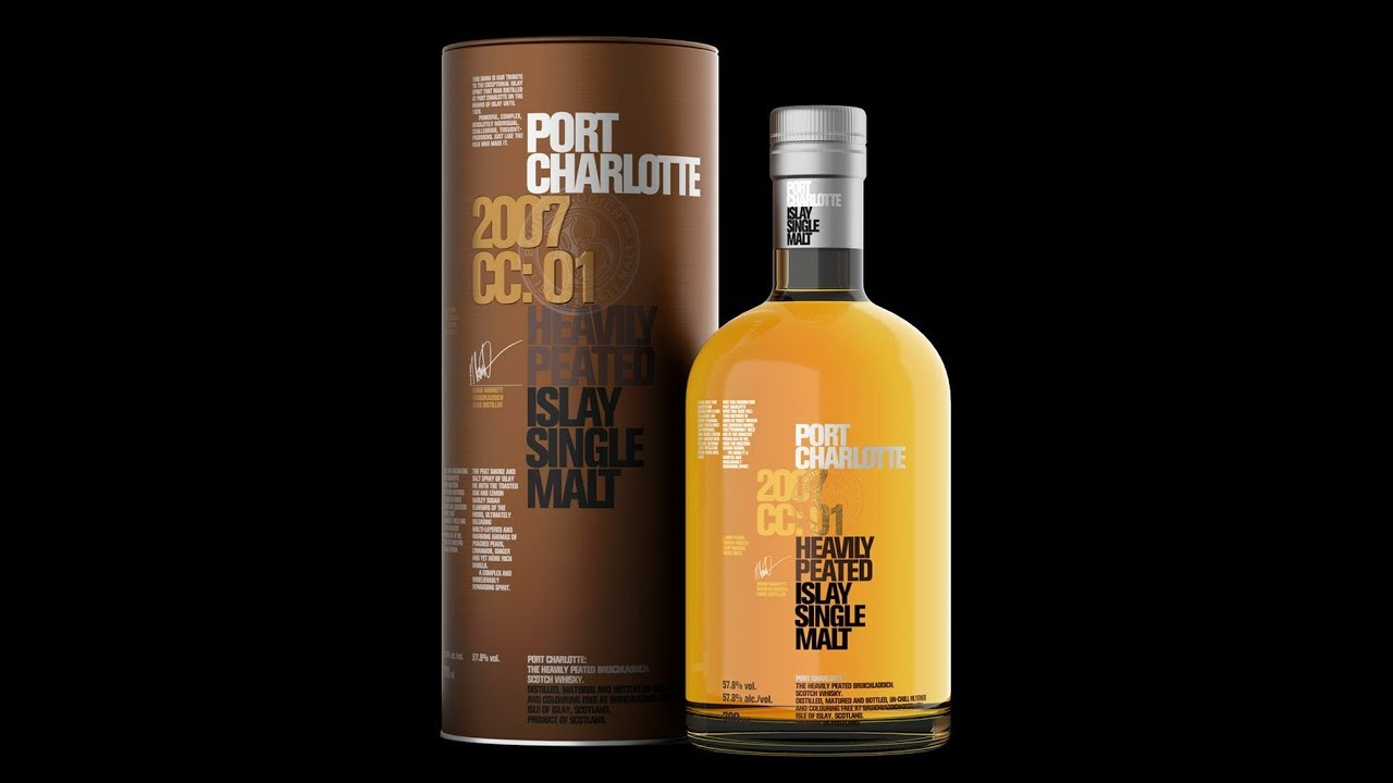 Виски обзор BRUICHLADDICH port charlotte 2007 CC:01- 8 years