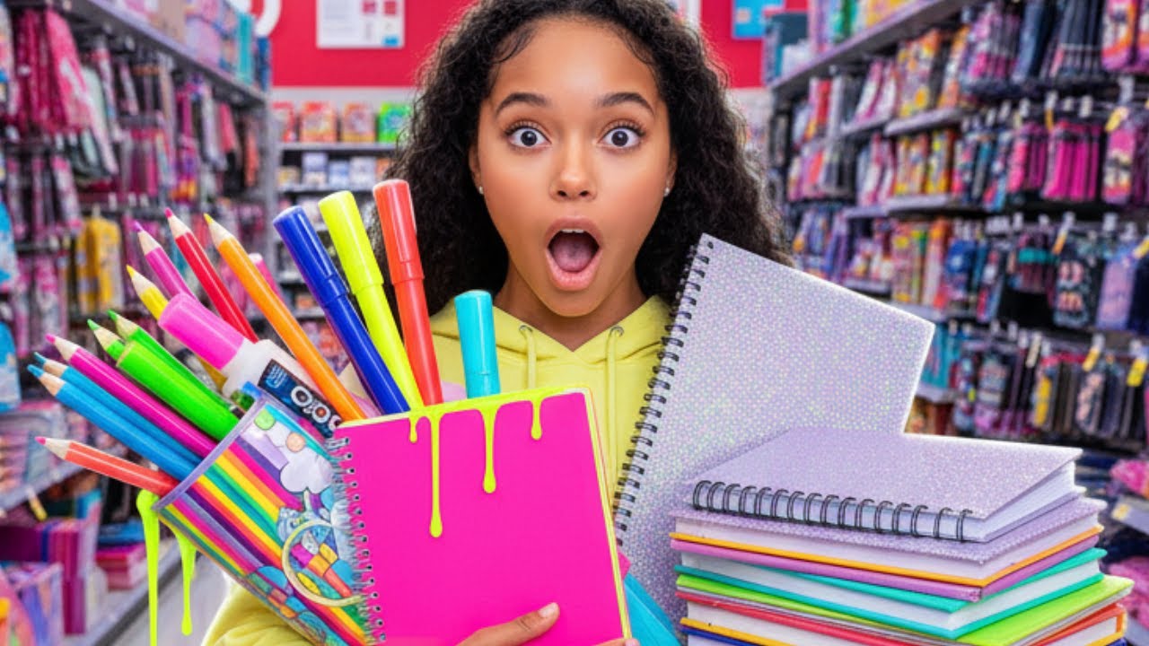 LES FOURNITURES SCOLAIRES LES PLUS RARES DU MAGASIN 😱📘✨ (Verity les trouve AVANT TOUT LE MONDE !)