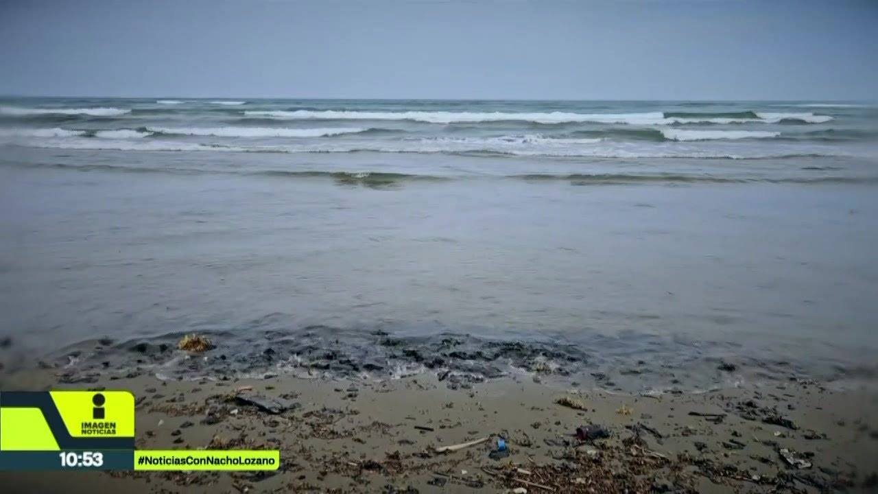 Contaminación por derrame de hidrocarburo abarca 50 kilómetros en el Golfo de México | Nacho Lozano