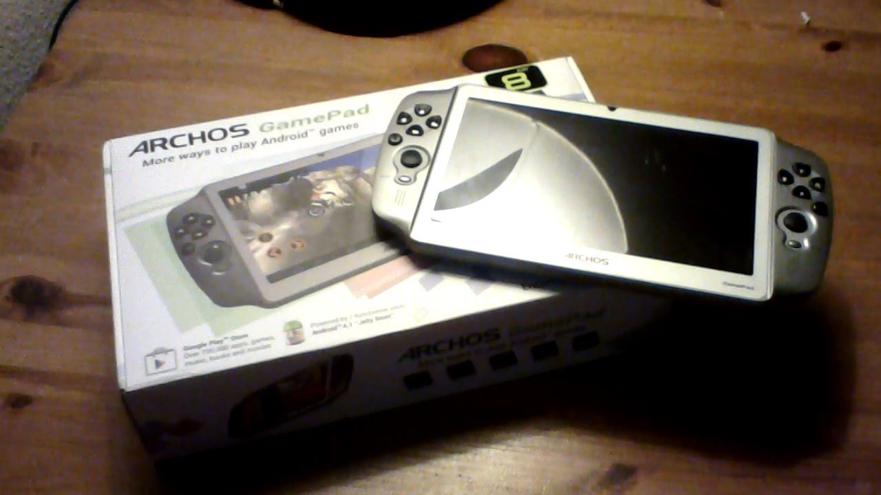 Archos Gamepad unboxing