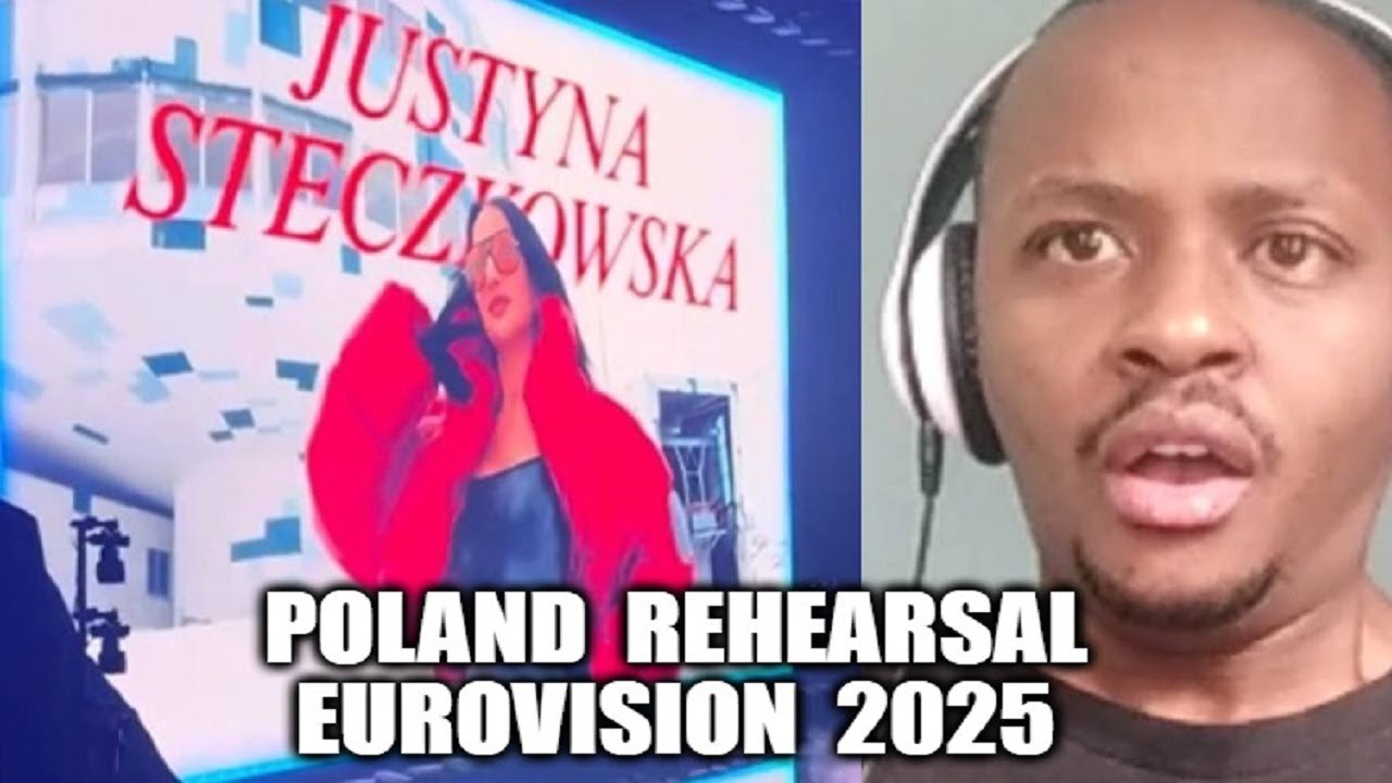 🇵🇱 Justyna Steczkowska REACTION - Gaja Rehearsal - Poland 🇵🇱- Eurovision Song Contest 2025 Basel