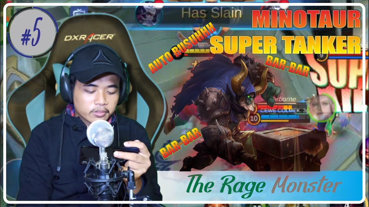 Solo Ranked | Minotaur Disuruh Cover Esmeralda | Auto Rusuh Buff Lawan!!!