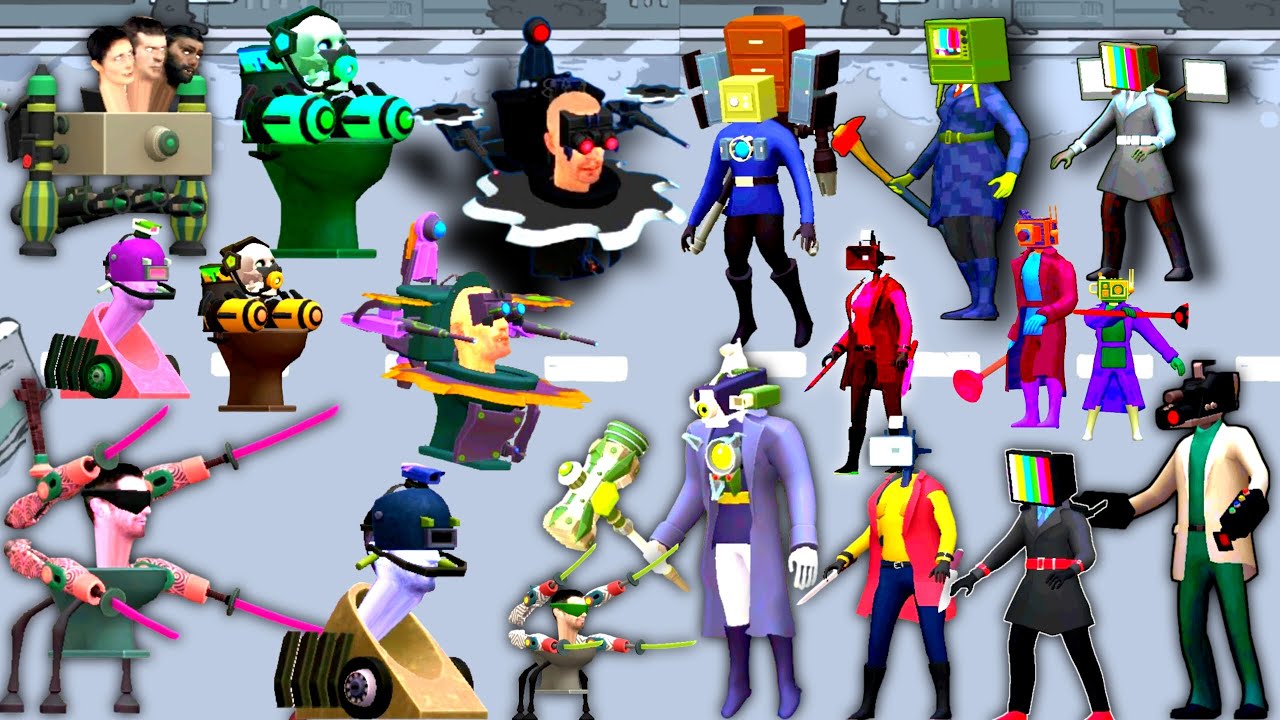 New | Max Level In - Toilet Monster: Merge War, Skibidy Toilet Vs Clockwomen Multiverse, Merge Game