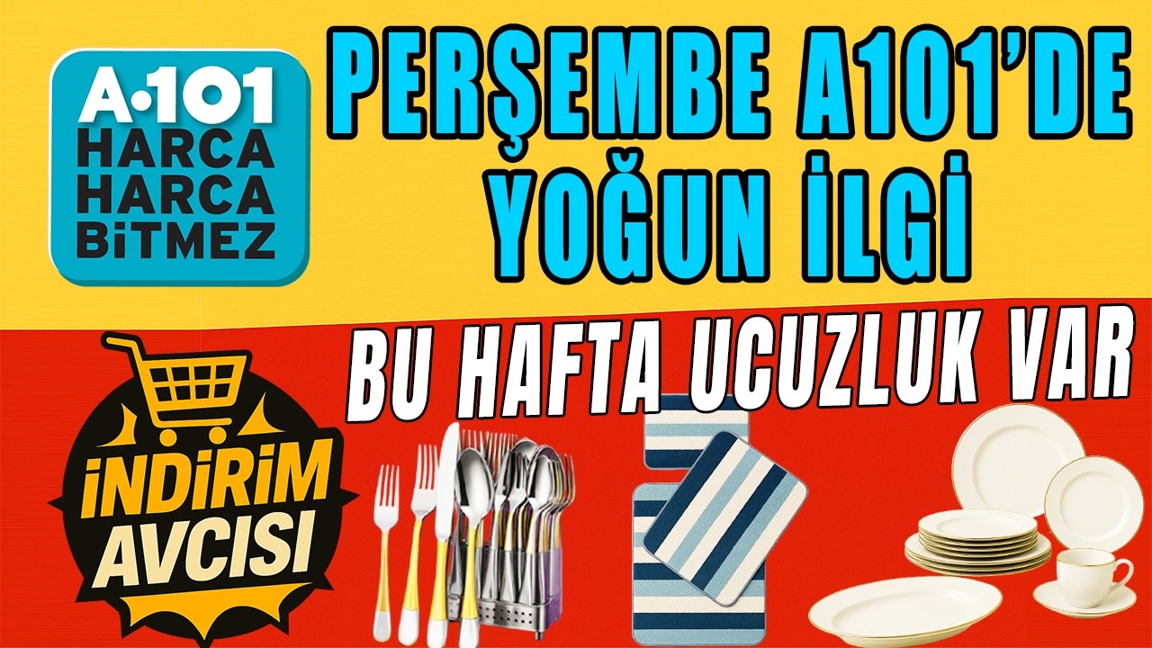 A101 12 MART 2026 PERŞEMBE YARIN FIRSATLARI BAŞLIYOR! YENİ ÜRÜNLER RAFLARDA 🔥