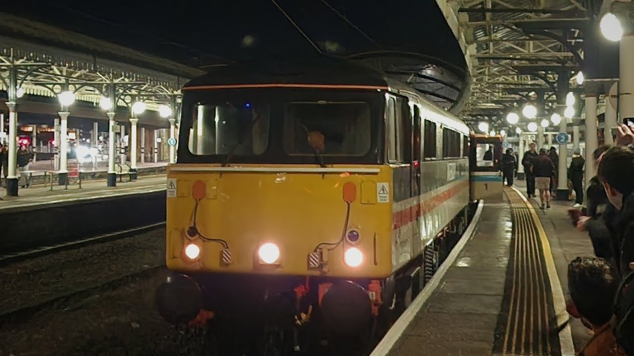 Locomotive Services 87002 Works 'The Captial's Scot' Intercity Railtour 10/1/25