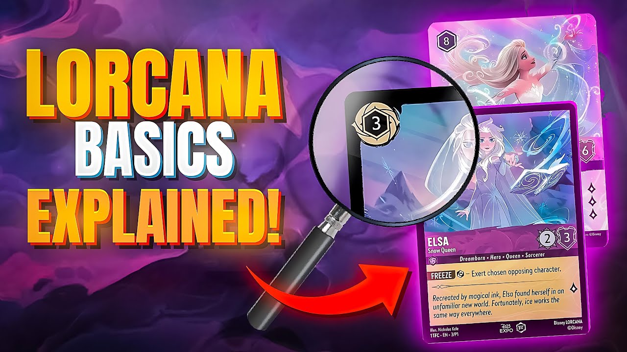 The Card Basics - How to Play Disney's Lorcana