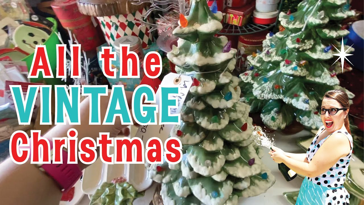 Shop Along Part 2! VINTAGE CHRISTMAS KITSCH at the Collector's Estate in Ontario, CA
