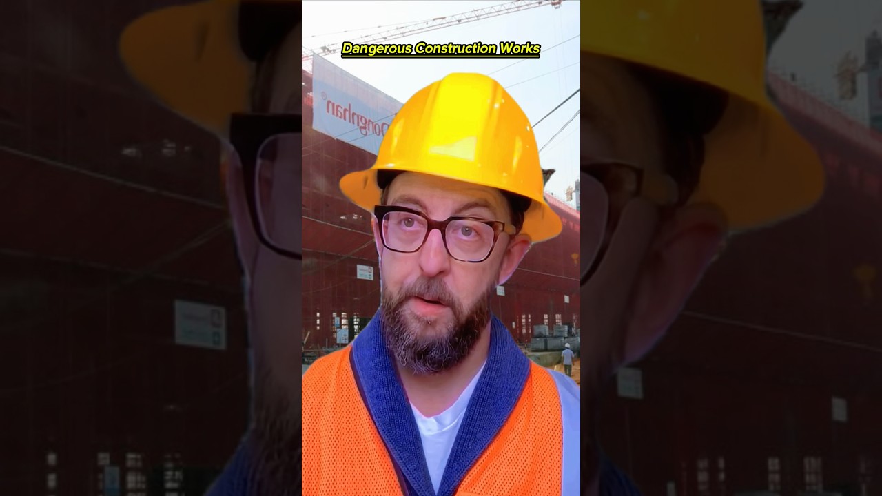 Part 6 | Dangerous Construction Works👷 #funny #construction #works #job #work #danger #shorts