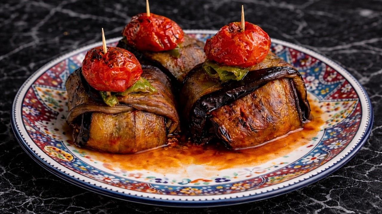 FIRINDA İSLİM KEBABI YAPIMI✅PATLICAN KEBABI🍆