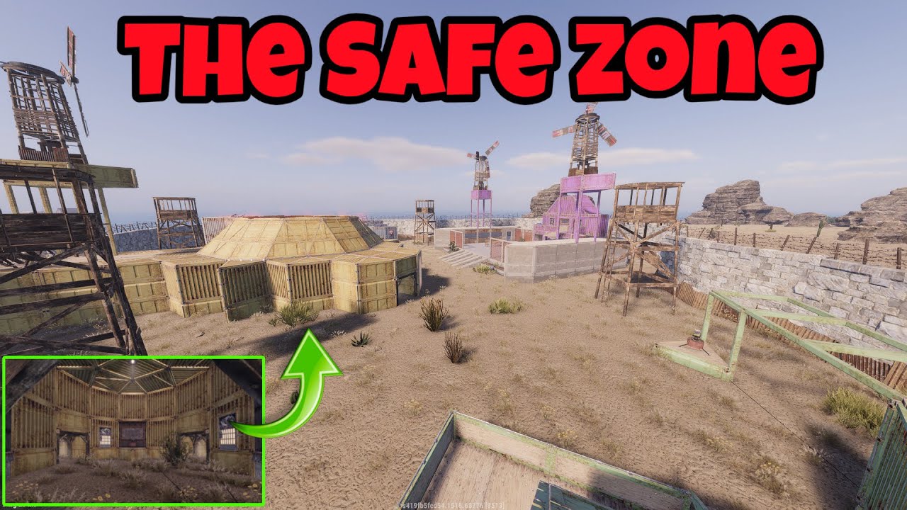I Built the Best Safe Zone in Rust! - Rust Console Edition 