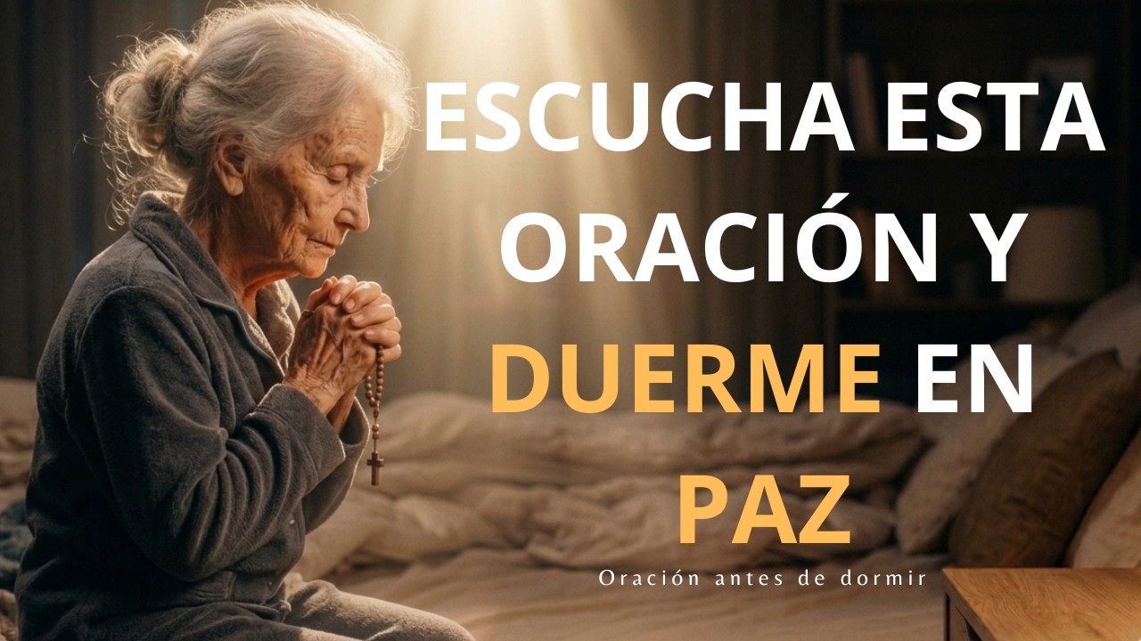 Necesitas escuchar esta oración si no puedes dormir | Ángel de la Guarda, Protégeme Esta Noche