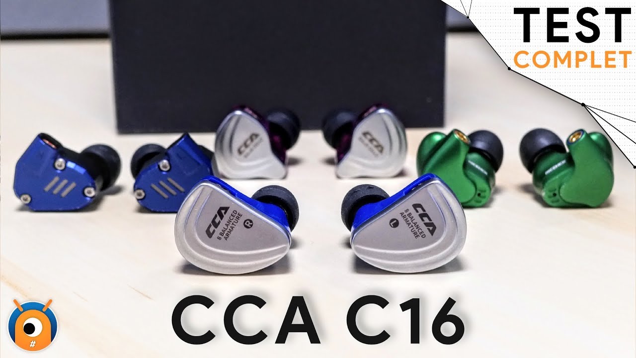 CCA C16 🎧 : 16 Drivers à moins de 100€ et c'est ouf ! 😍 - Miss Audio